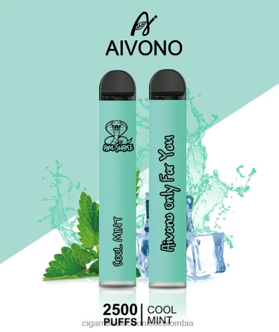 Cigarrillo Electrónico Desechable - Aivono AIM SNAKE 2500 menta fresca 4T020302