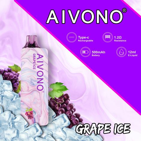 Tienda De Vapeo Al Por Mayor - Aivono AIM GUN 7000 hielo de uva 4T020102