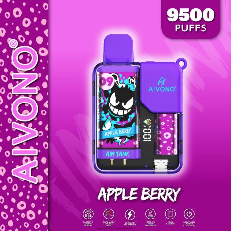 Cigarrillo Electrónico Terea - Aivono AIM TANK 9500 baya de manzana 4T02043