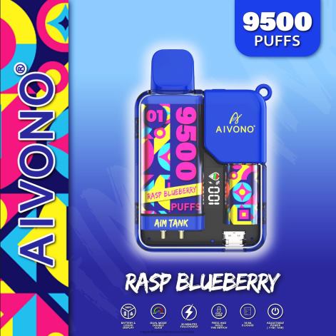 Cigarrillo Electronico Cali Colombia - Aivono AIM TANK 9500 frambuesa arándano 4T02033