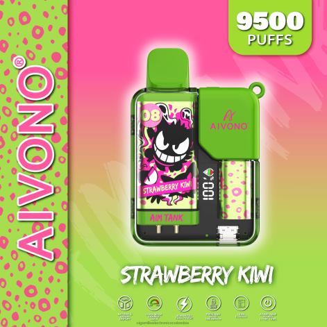 Cigarrillo Electronico Venta Mayoreo - Aivono AIM TANK 9500 kiwi fresa 4T02047
