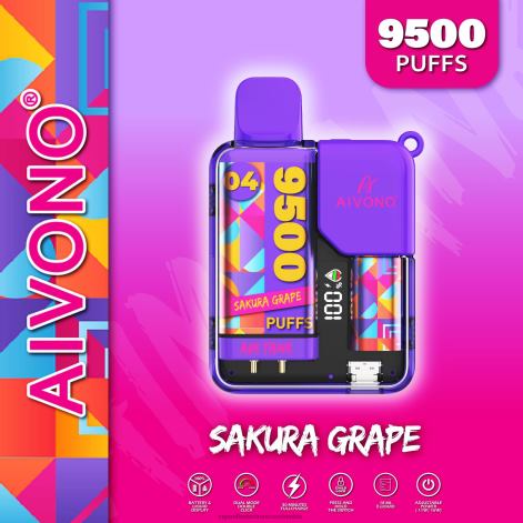 Distribuidor Vapeo Al Por Mayor - Aivono AIM TANK 9500 uva sakura 4T02036