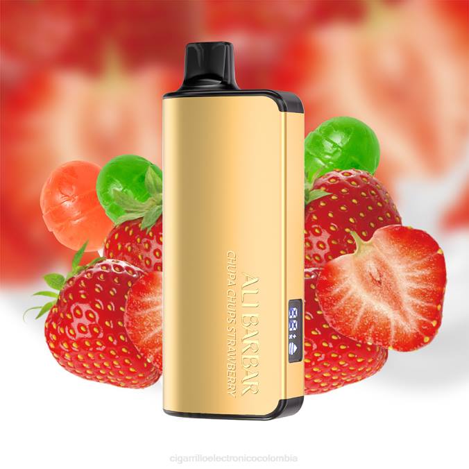 Cigarrillo Electrónico Iqos - Alibarbar Ingot 9000 vaporizadores desechables chupa chups fresa 2TF417