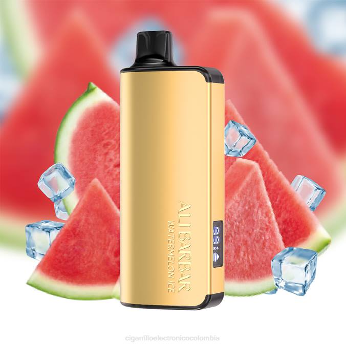 Tienda De Vapeo Al Por Mayor - Alibarbar Ingot 9000 vaporizadores desechables hielo de sandia 2TF426