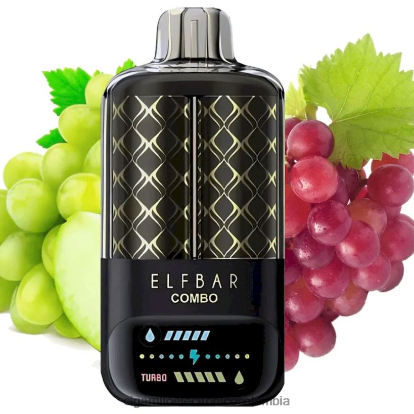 Vapeo Al Por Mayor - uva verde y uva Elf Bar Combo 25000 XRLZ689