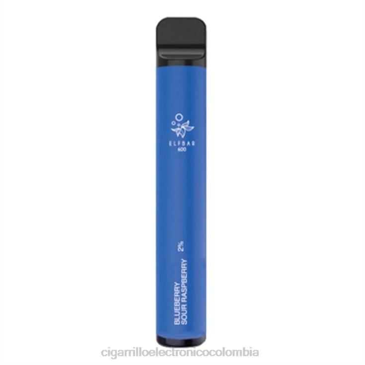 arándano frambuesa agria - cigarrillo electrónico recargable 6PB4X103 ELFBAR 600