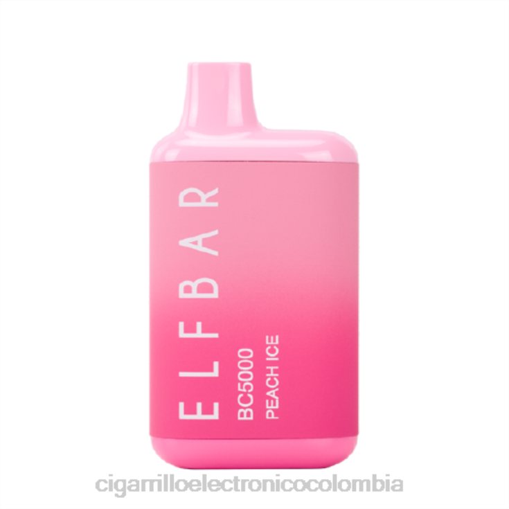 hielo de durazno - cigarrillo electrónico recargable 6PB4X303 ELFBAR BC5000