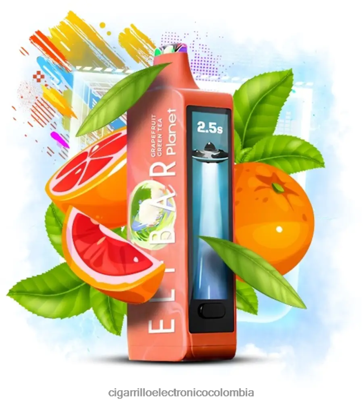 Cigarrillo Electrónico Terea - té verde de pomelo Elf Bar Planet 25000 XRLZ6817