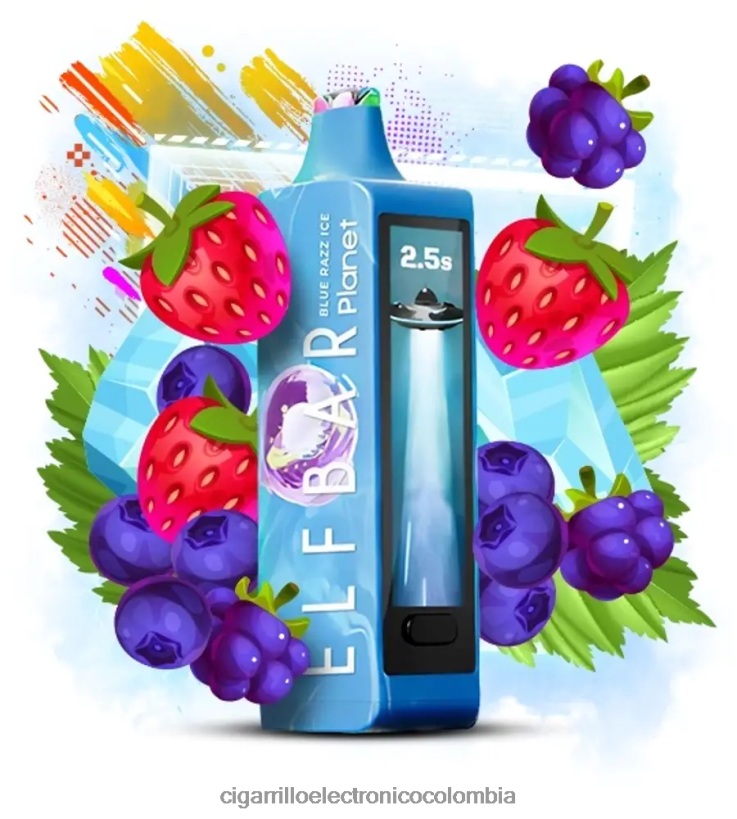 Cigarrillo Electrónico Vape - hielo azul Elf Bar Planet 25000 XRLZ6815