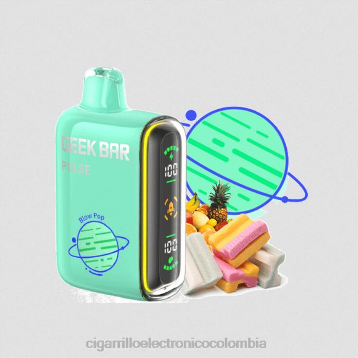 golpe pop - cigarrillo electronico cali Colombia 6PB4X79 GEEK BAR Pulse edición planeta 7500 inhalaciones/15000 inhalaciones