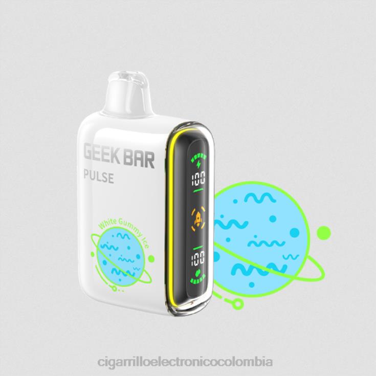 hielo gomoso blanco - cigarrillo electrónico recargable 6PB4X83 GEEK BAR Pulse edición planeta 7500 inhalaciones/15000 inhalaciones