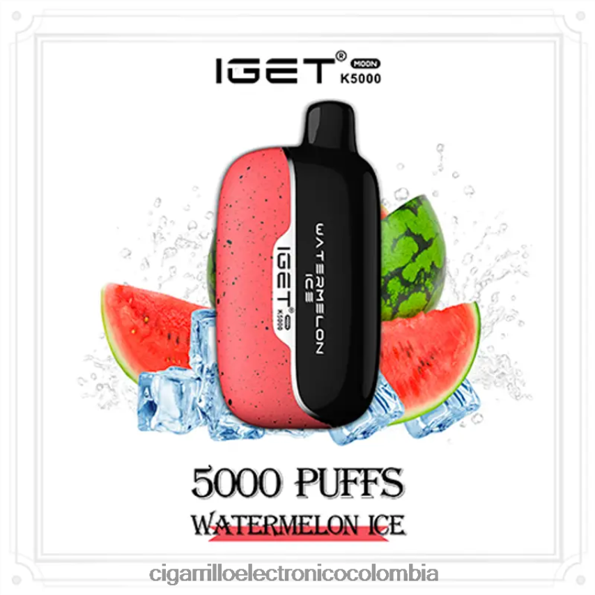 Cigarrillo Electrónico Colombia - IGET Moon k5000 hielo de sandia 6484JL8