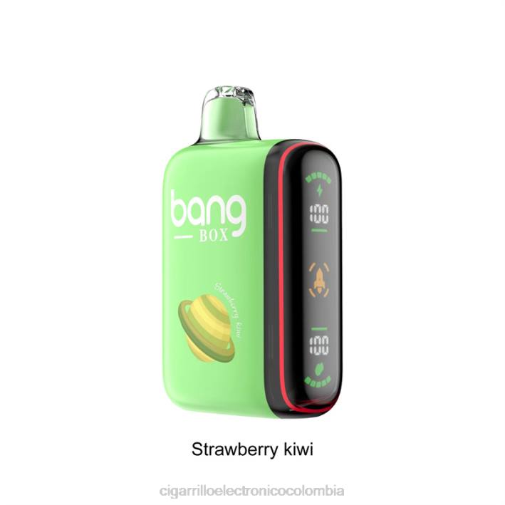 Cigarrillo Electrónico Precio - Bang Box Pantalla de potencia inteligente de 9000-18000 inhalaciones kiwi fresa DRX027