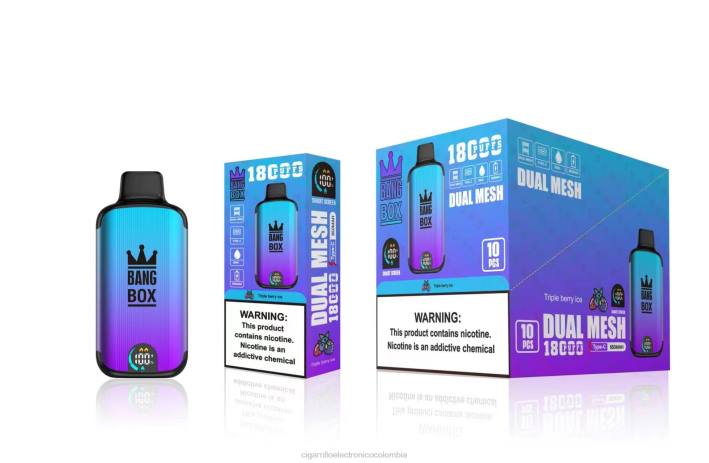Productos De Vapeo Al Por Mayor - Bang Box 18000 bocanadas hielo de triple baya DRX095