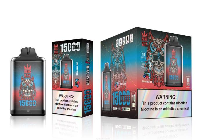 Productos De Vapeo Al Por Mayor - Bang Box s1-15000 bocanadas hielo azul DRX0108