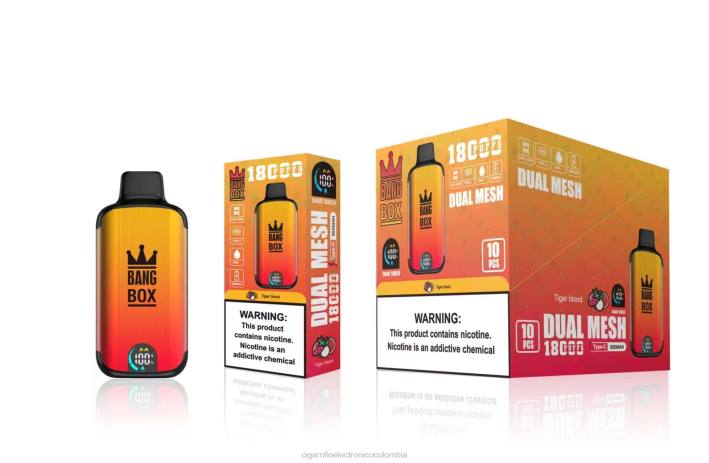 Tienda De Vapeo Al Por Mayor - Bang Box 18000 bocanadas sangre de tigre DRX094