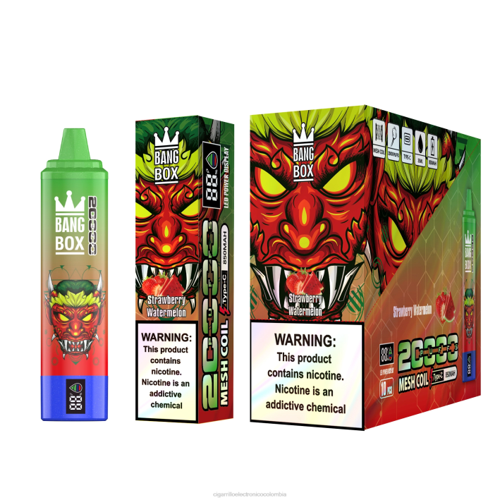 Tienda De Vapeo Al Por Mayor - Bang Box 20000 sandia fresa DRX052