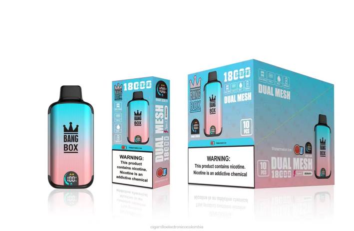 Vaporizador Desechable Precio - Bang Box 18000 bocanadas hielo de sandia DRX096
