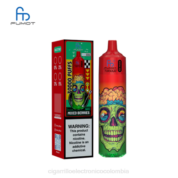 Cigarrillo Electrónico Colombia - Fumot Tornado música de 30k bayas mixtas 4BNJ18
