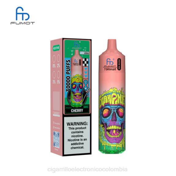 Cigarrillo Electronico Cali Colombia - Fumot Tornado música de 30k cereza 4BNJ7