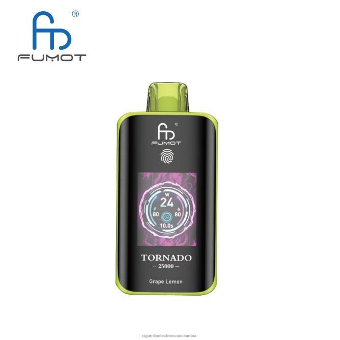 Cigarrillo Electrónico Colombia Precio - uva limon Fumot Tornado 25000 vaporizadores desechables NP0066