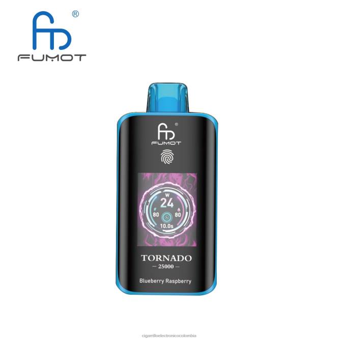 Cigarrillo Electrónico Desechable - frambuesa arándano Fumot Tornado 25000 vaporizadores desechables NP0063