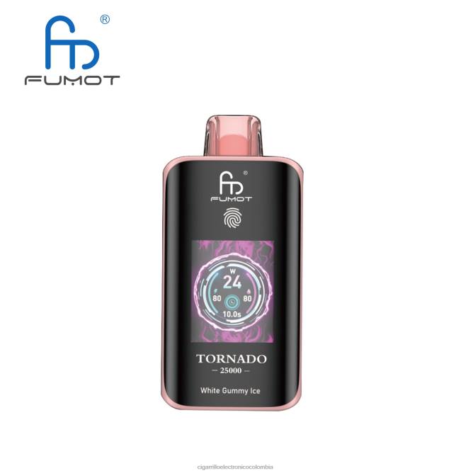 Cigarrillo Electrónico Precio - hielo gomoso blanco Fumot Tornado 25000 vaporizadores desechables NP00614