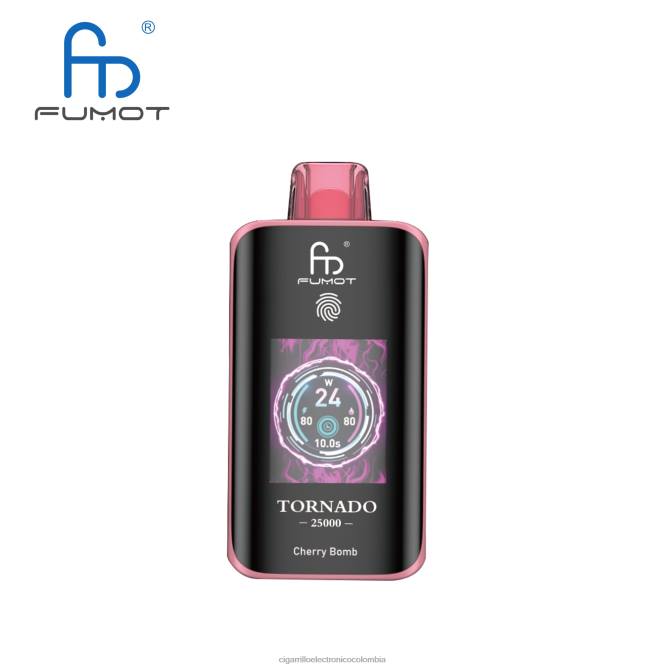 Cigarrillo Electrónico Terea - bomba de cereza Fumot Tornado 25000 vaporizadores desechables NP0064