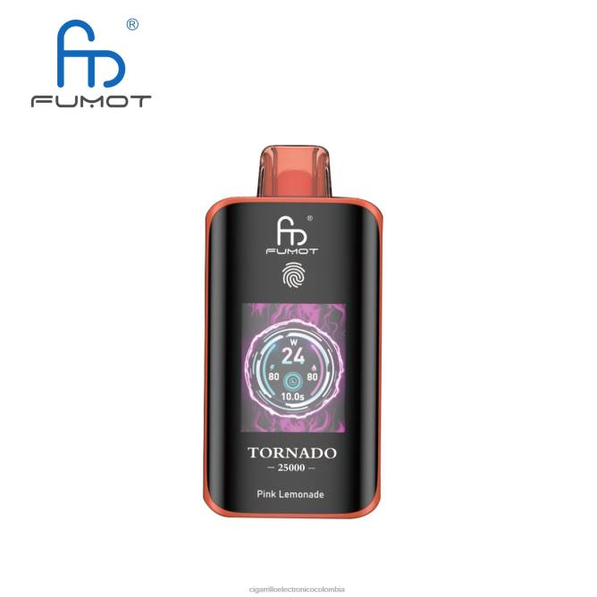 Distribuidor Vapeo Al Por Mayor - limonada rosa Fumot Tornado 25000 vaporizadores desechables NP00610