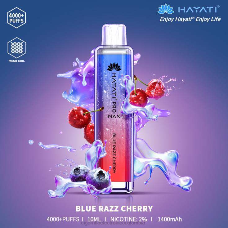 cereza azul - cigarrillo electrónico Colombia precio 6PB4X148 Hayati Pro Max 4000