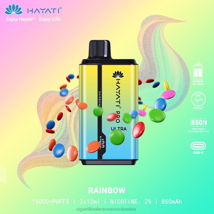 arcoíris - cigarrillo electrónico vape 6PB4X214 Hayati Pro Ultra