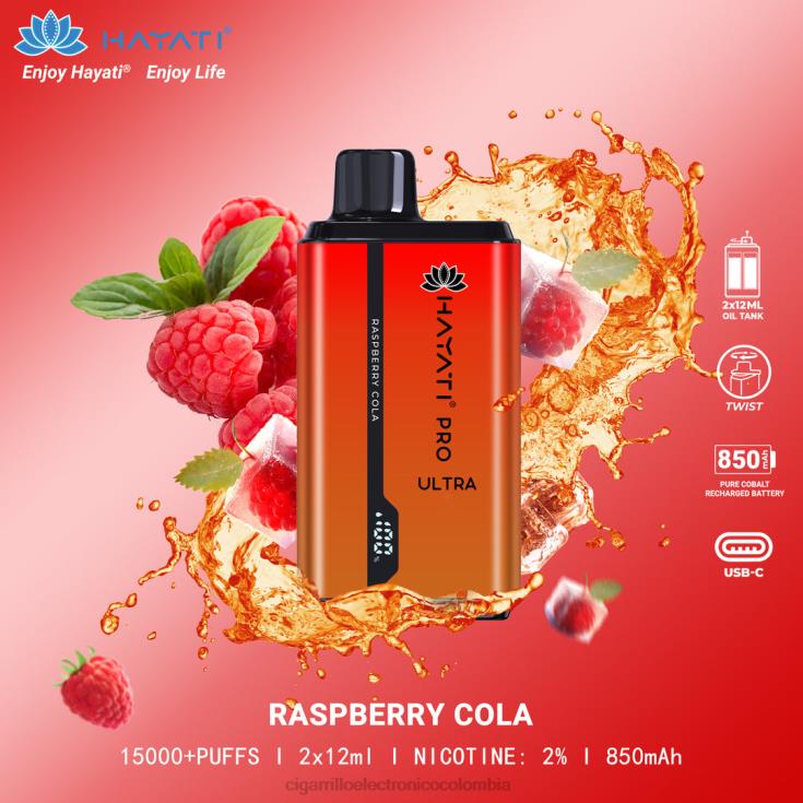 cola de frambuesa - cigarrillo electrónico iqos 6PB4X215 Hayati Pro Ultra
