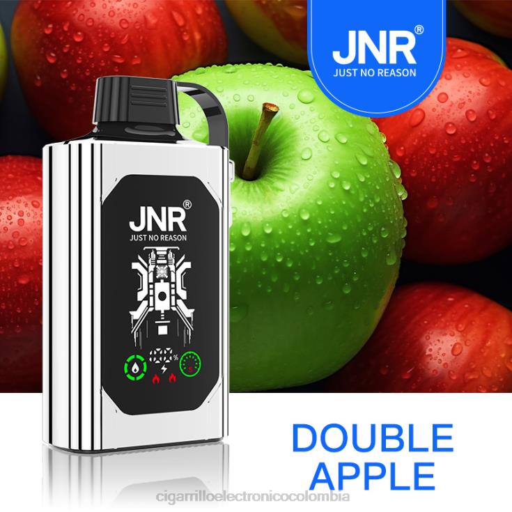 manzana doble - cigarrillo electrónico desechable 6PB4X620 JNR SHISHA BOX