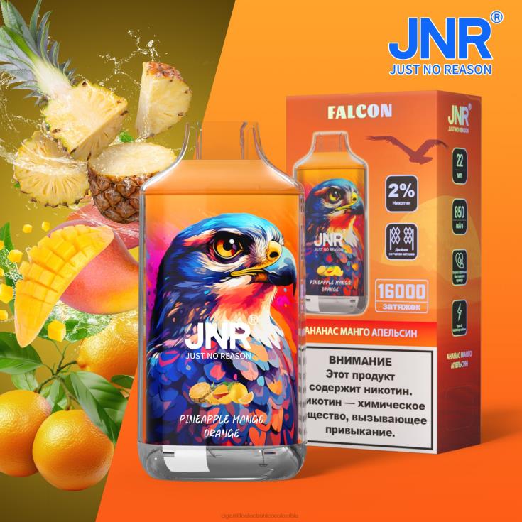 piña mango naranja - cigarrillo electrónico sin nicotina 6PB4X712 JNR FALCON