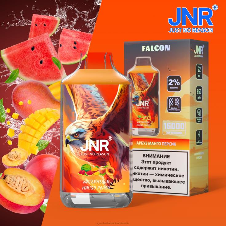 sandia mango durazno - cigarrillo electrónico recargable 6PB4X723 JNR FALCON