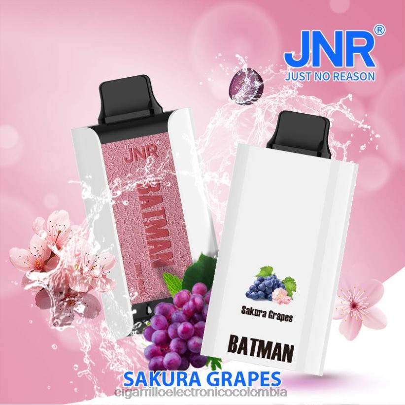 Cigarrillo Electrónico Colombia - JNR BATMAN 11000 uvas sakura 8NRTX5