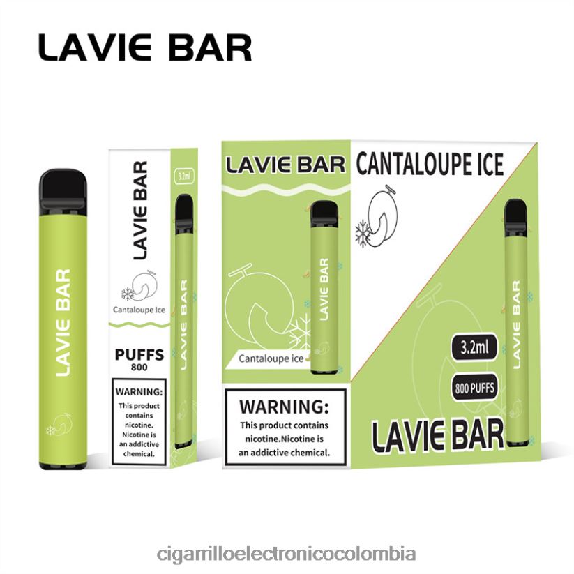 Cigarrillo Electrónico Colombia - hielo de melón LAVIE BAR 800 bocanadas B8BB00317