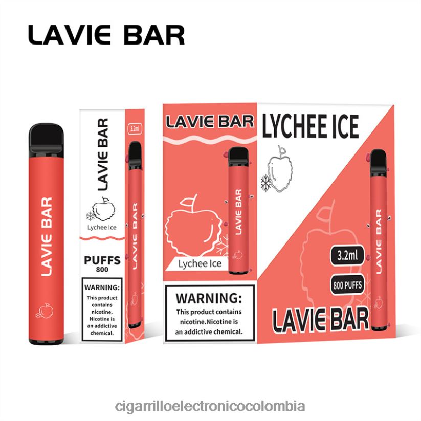 Cigarrillo Electrónico Precio - hielo de lichi LAVIE BAR 800 bocanadas B8BB00313