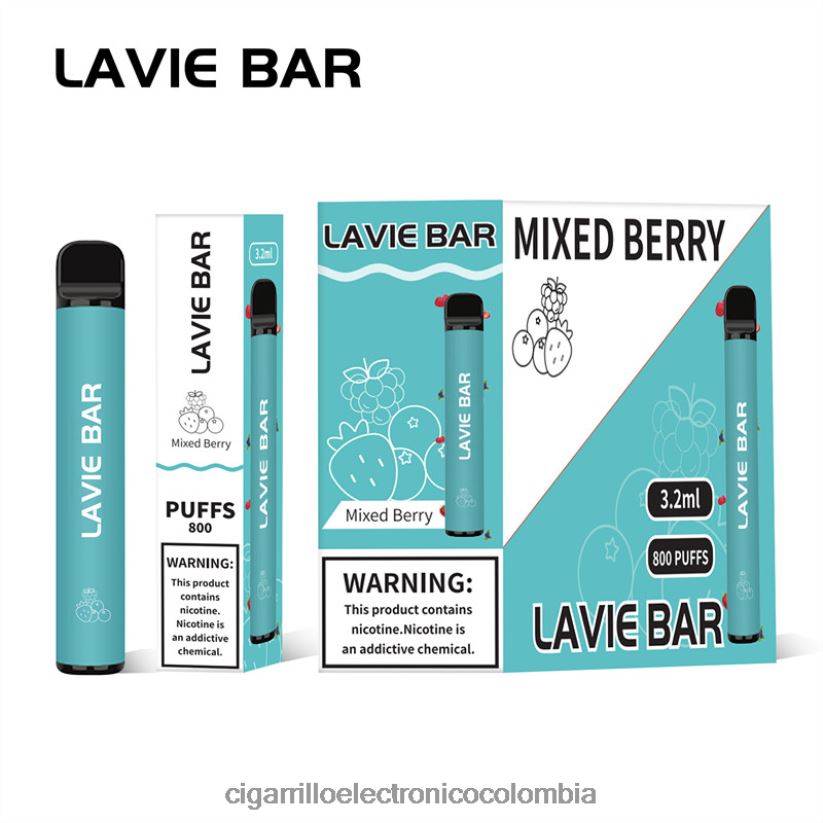 Cigarrillo Electrónico Terea - bayas mixtas LAVIE BAR 800 bocanadas B8BB00316