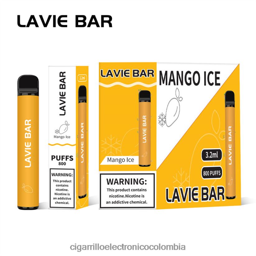 Distribuidor Vapeo Al Por Mayor - hielo de mango LAVIE BAR 800 bocanadas B8BB00309