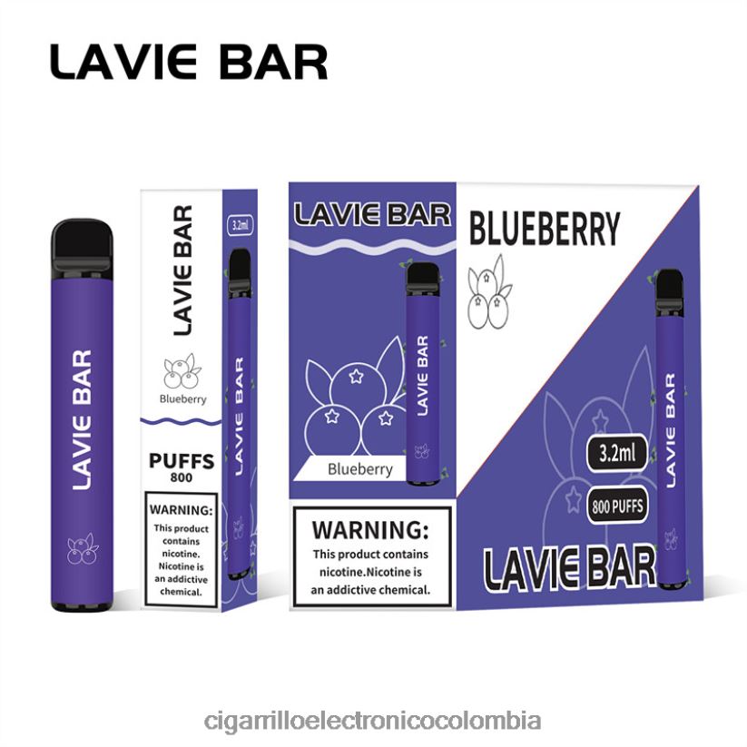 Tienda De Vapeo Al Por Mayor - hielo de arándanos LAVIE BAR 800 bocanadas B8BB00310