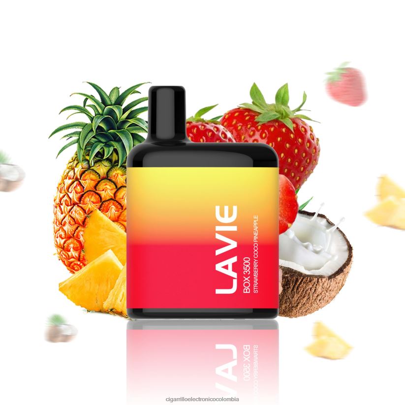 Productos De Vapeo Al Por Mayor - fresa coco piña LAVIE BOX 3500 bocanadas B8BB00207