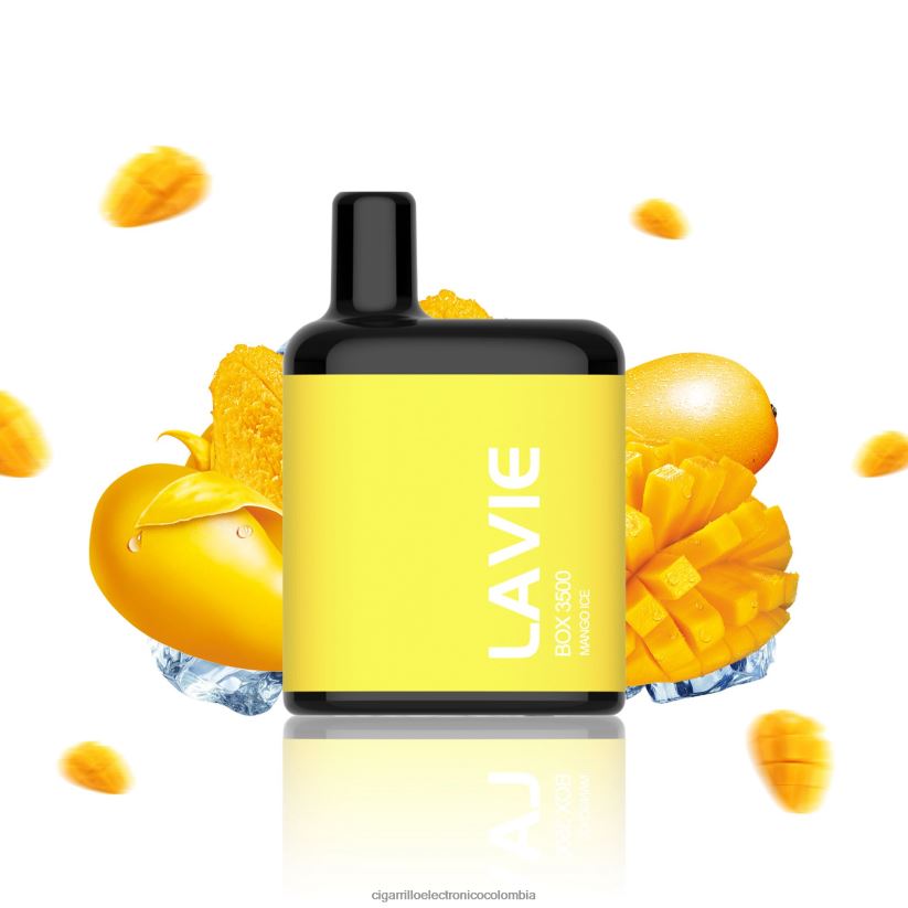 Vaporizador Desechable Precio - hielo de mango LAVIE BOX 3500 bocanadas B8BB00208