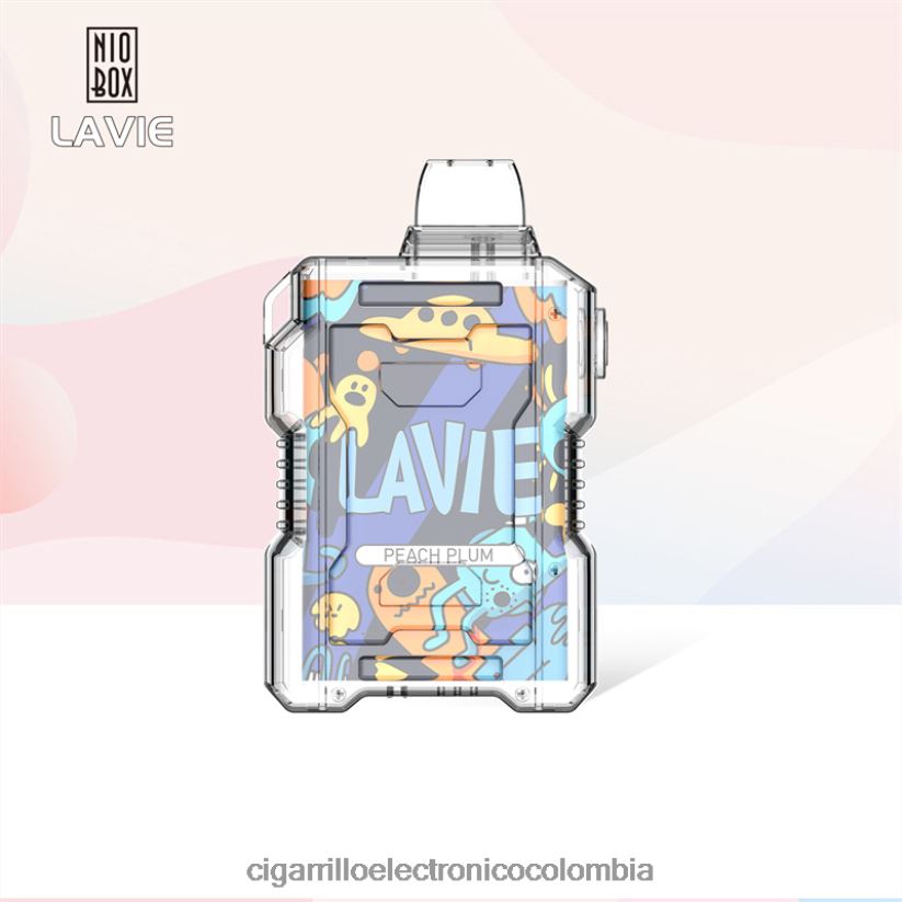 Cigarrillo Electrónico Desechable - ciruela durazno LAVIE NIO BOX 9000 bocanadas B8BB00198