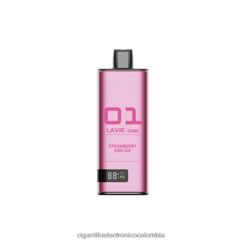 Vapeo Al Por Mayor - hielo de fresa y kiwi LAVIE Cube 20000 bocanadas B8BB0035