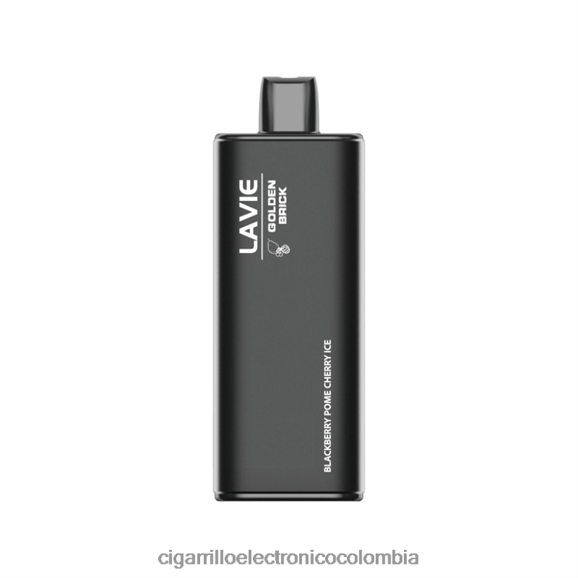 Cigarrillo Electrónico Vape - hielo de cereza de pepita de mora LAVIE GOLDEN BRICK 10000 bocanadas B8BB0054