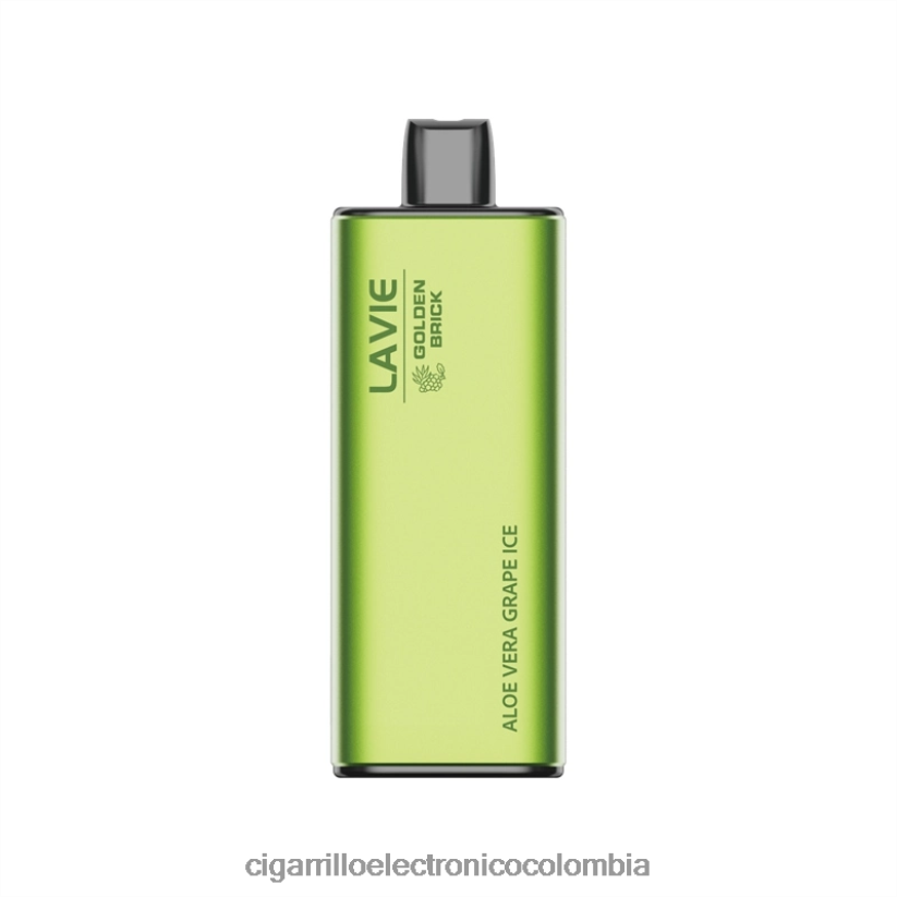 Productos De Vapeo Al Por Mayor - hielo de uva aloe vera LAVIE GOLDEN BRICK 10000 bocanadas B8BB0051