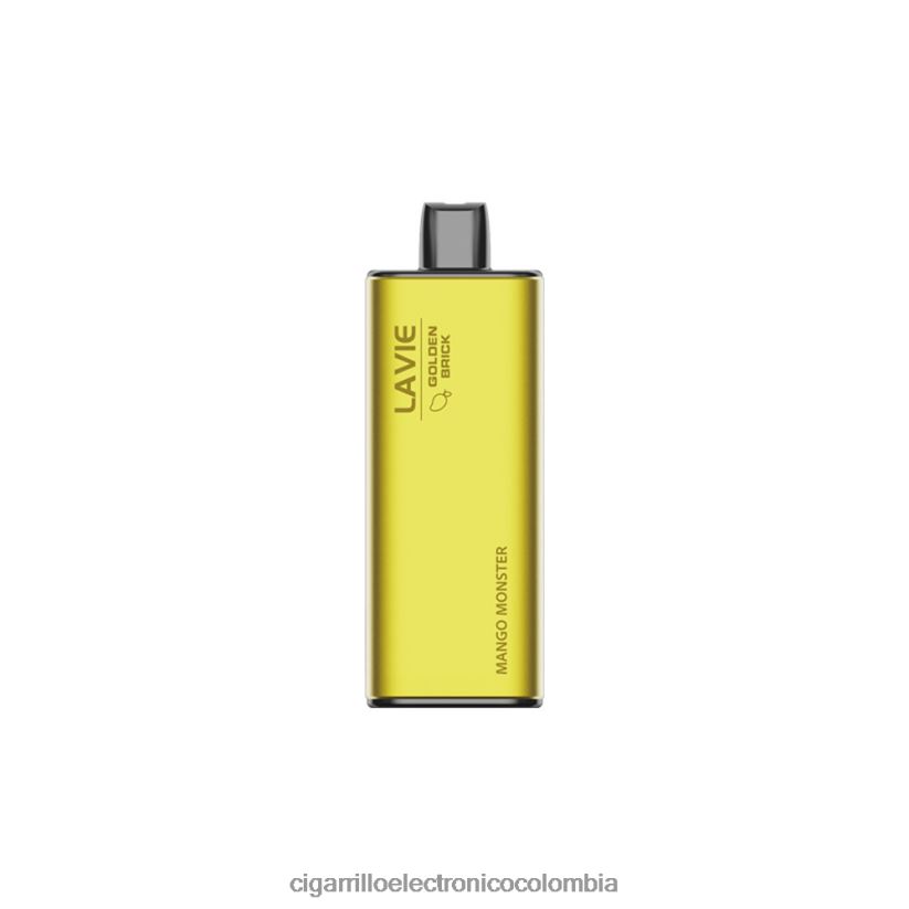 Vapeo Al Por Mayor - monstruo del mango LAVIE GOLDEN BRICK 10000 bocanadas B8BB0061