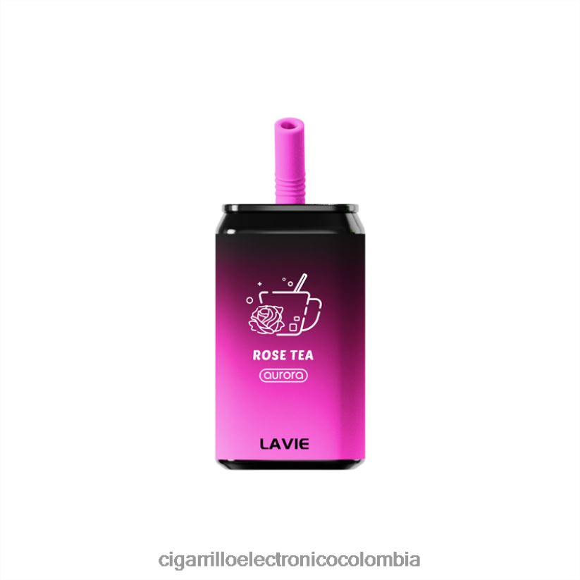 Cigarrillo Electrónico Colombia - té de rosas LAVIE Aurora 11000 bocanadas B8BB00148