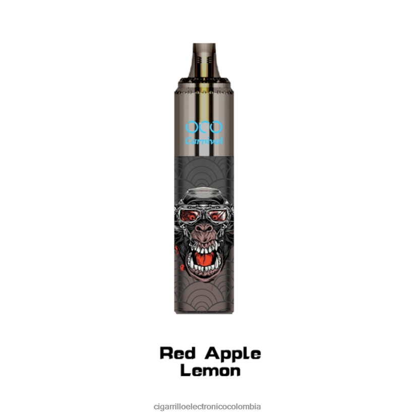 Cigarrillo Electrónico Colombia - manzana roja limón LAVIE OCO carnaval 10000 bocanadas B8BB00356